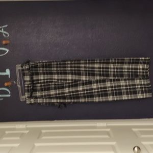 Long Pants with Self-tie Belt